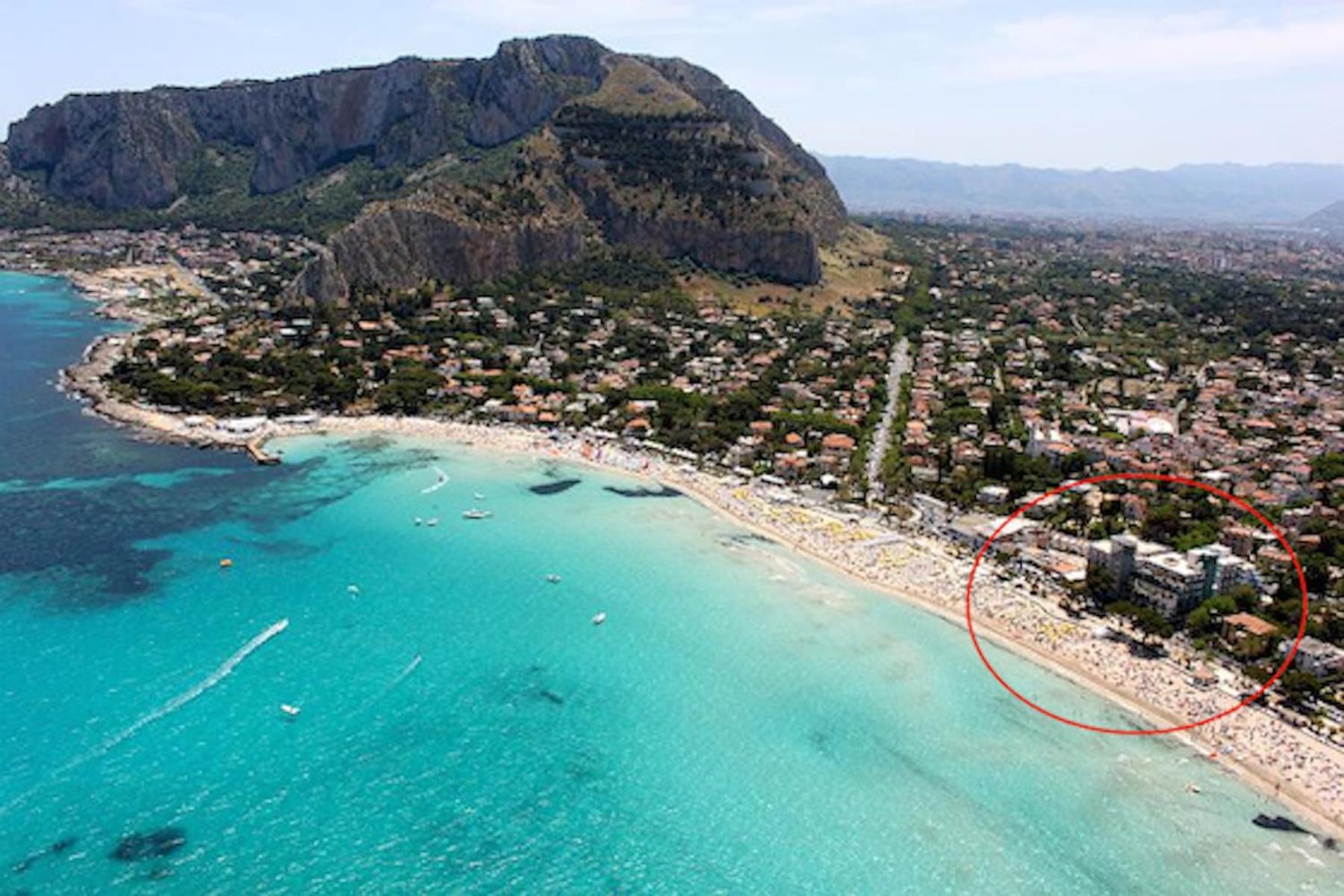Mondello Luxury Apartment On The Beach Luaran gambar