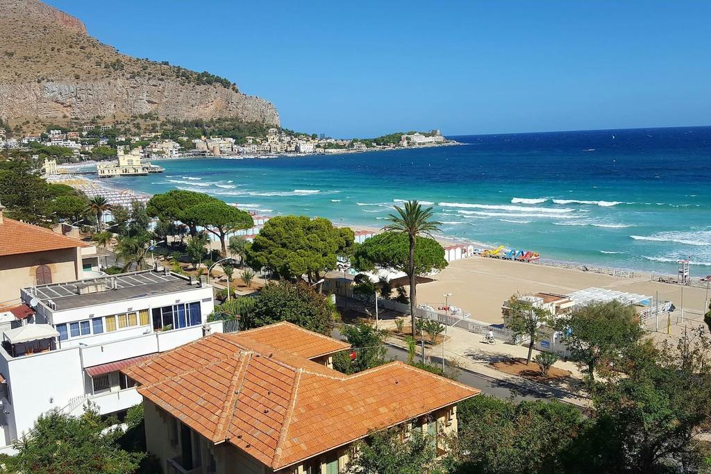 Mondello Luxury Apartment On The Beach Luaran gambar
